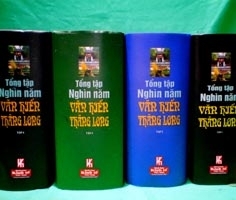 Tổng tập nghìn năm văn hiến - Thăng Long: Bộ sách lớn, đồ sộ nhất trong 10 thế kỷ qua